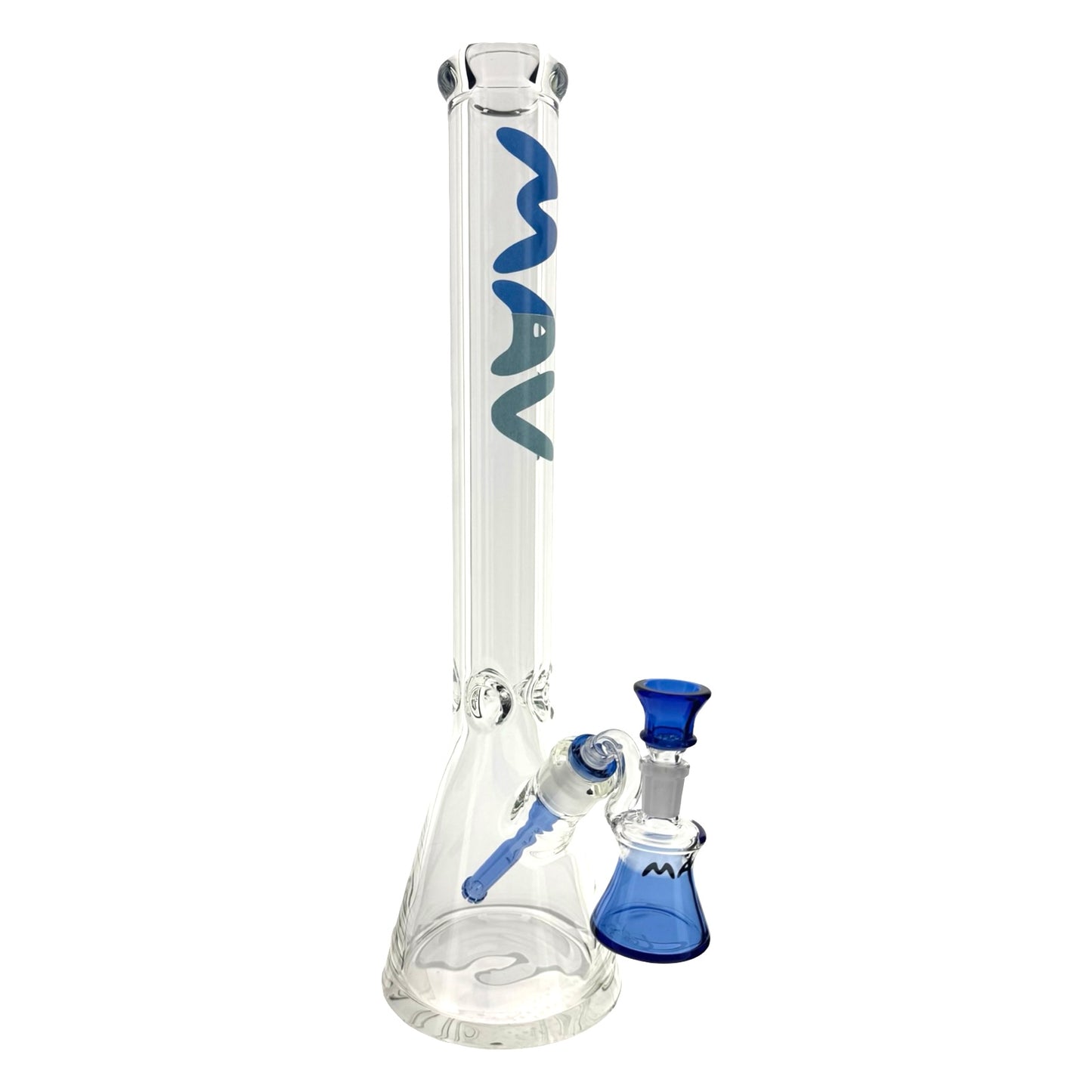 18" X 9MM ONE OF ONE shades of blue Special Beaker Bong