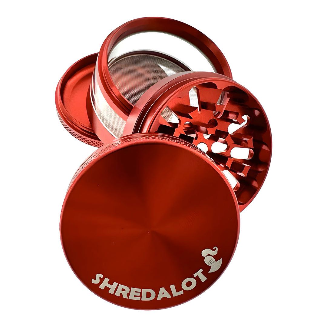 Sir Shredalot Clear catcher Chamber Grinder