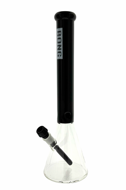 BONG 18" Beaker Base Bong BLACK