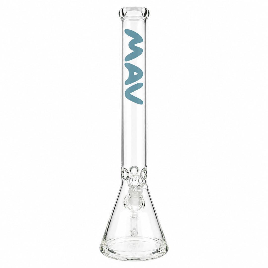 18" Classic Beaker Bong - Baby Blue - Light