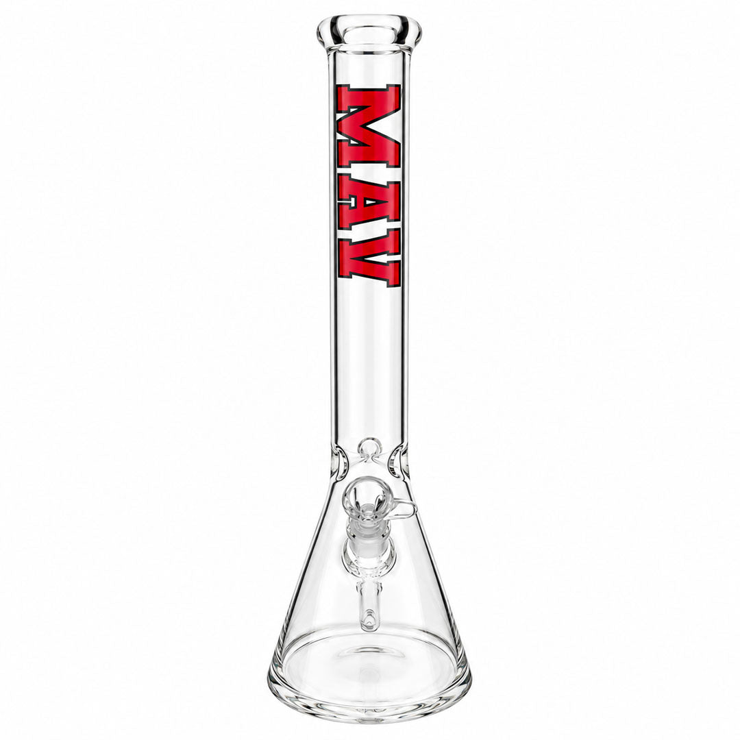 18" Classic Beaker Bong - VARSITY GA Edition