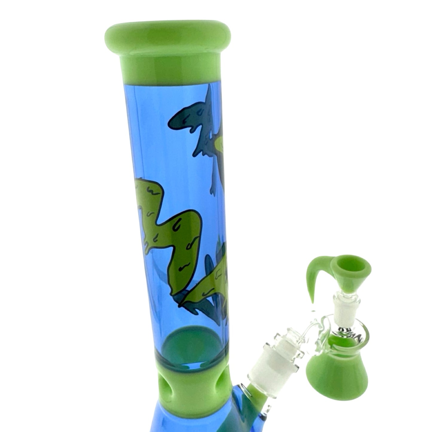 12" X 5MM ONE OF ONE beast drip beaker bong