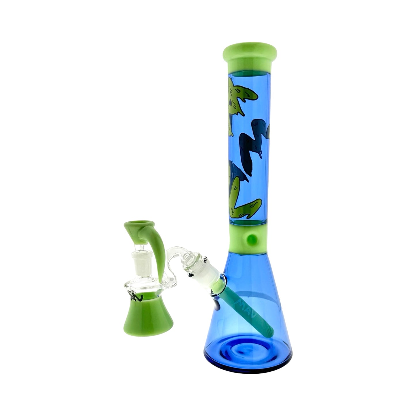 12" X 5MM ONE OF ONE beast drip beaker bong