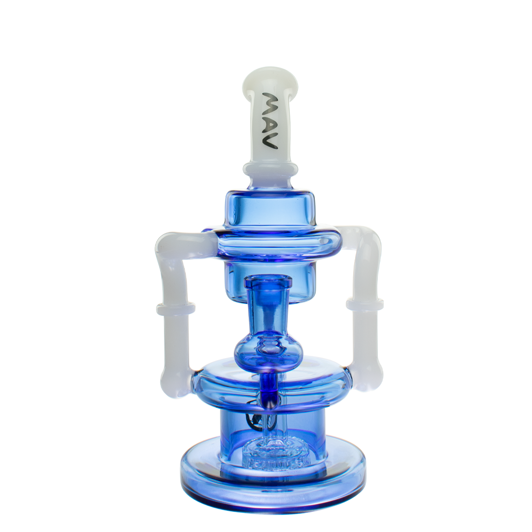 The Griffith Microscopic Slitted Puck Bent Neck Recycler – MAV The Griffith Microscopic Slitted Puck Bent Neck Recycler – MAV