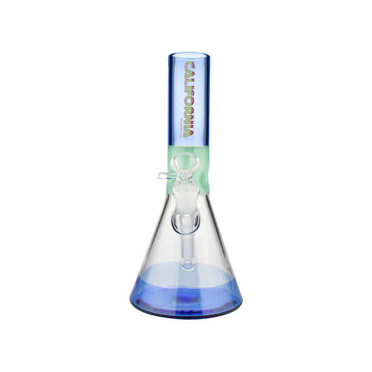 10" California Beaker - Ocean