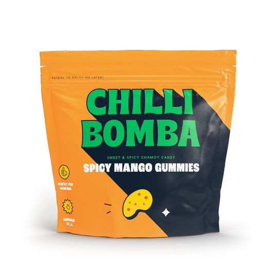 Chilli Bomba Spicy Mango Gummies 8oz