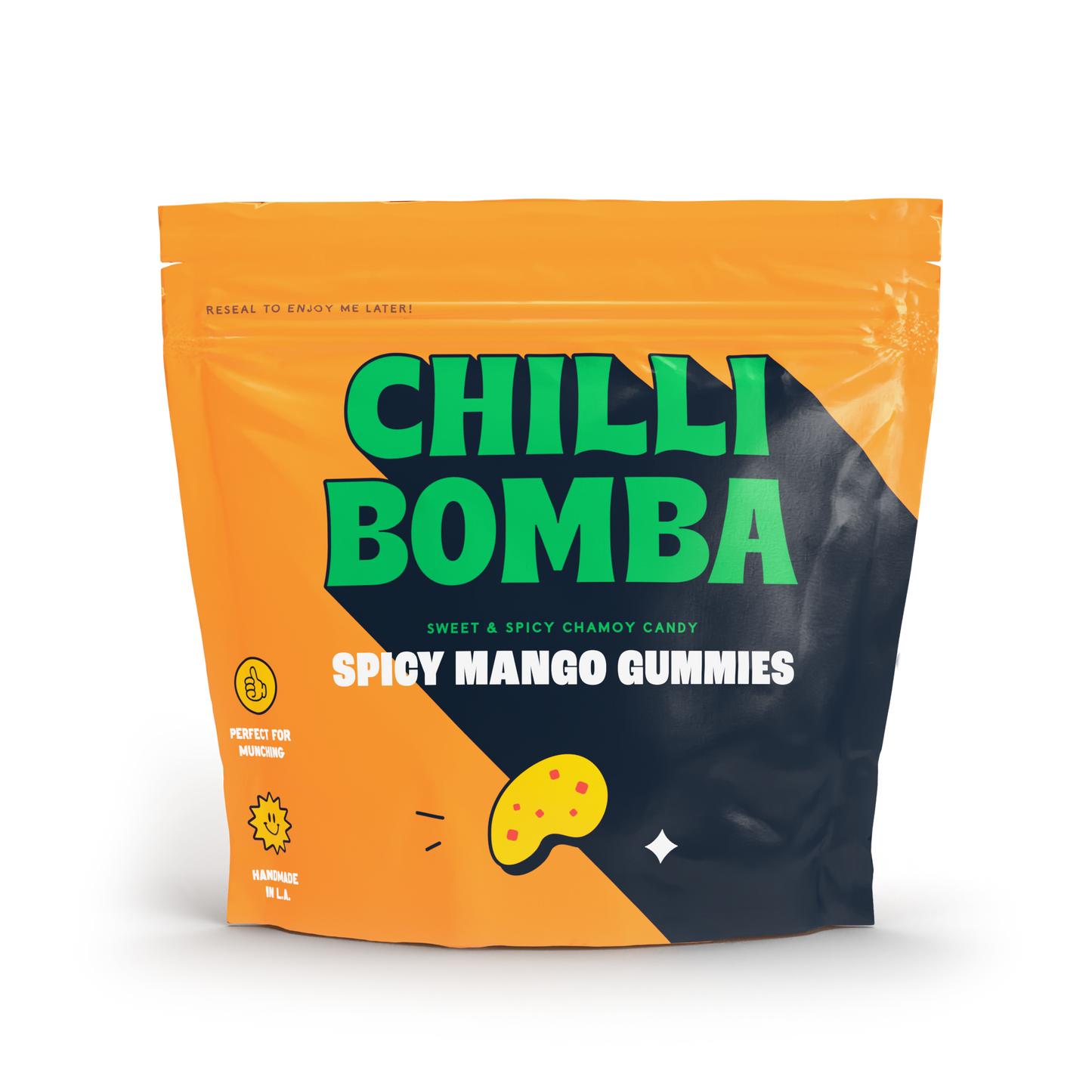 Chilli Bomba Spicy Mango Gummies 8oz