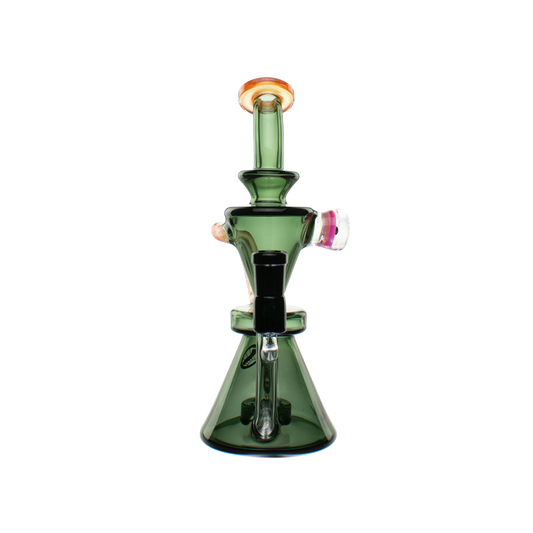 the beverly subtl collab hourglass recycler transparent black orange