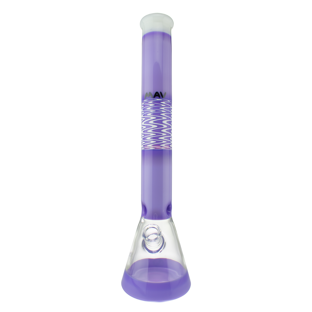 purple and white