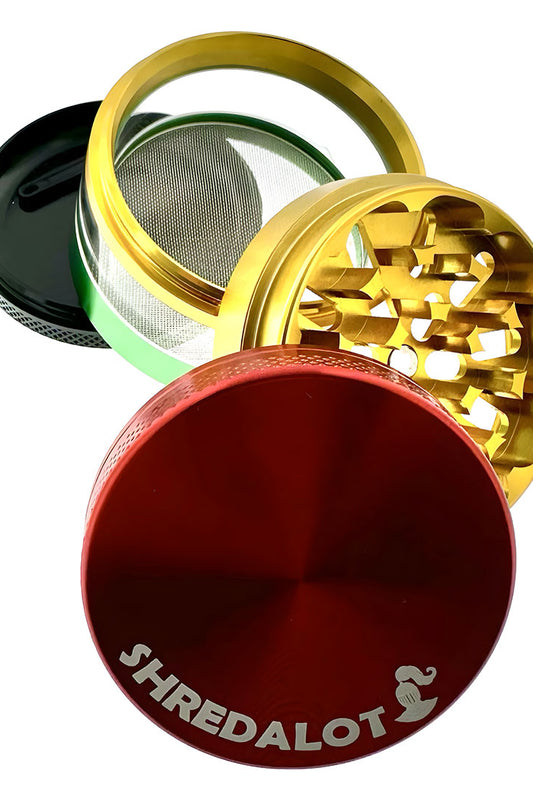Sir Shredalot Clear catcher Chamber Grinder
