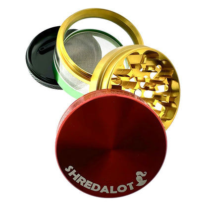 Sir Shredalot Clear catcher Chamber Grinder