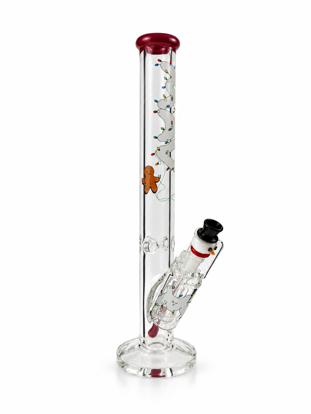 18" Mean Ginger Christmas with Snowman Bowl Combo