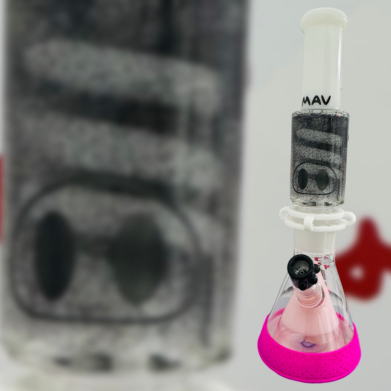 ONE OF ONE piggy coil beaker bong