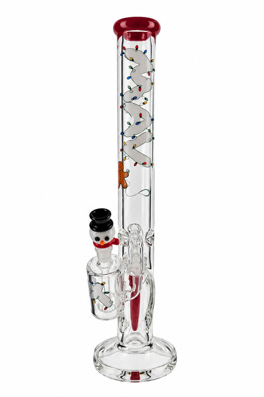 18" Mean Ginger Christmas with Snowman Bowl Combo