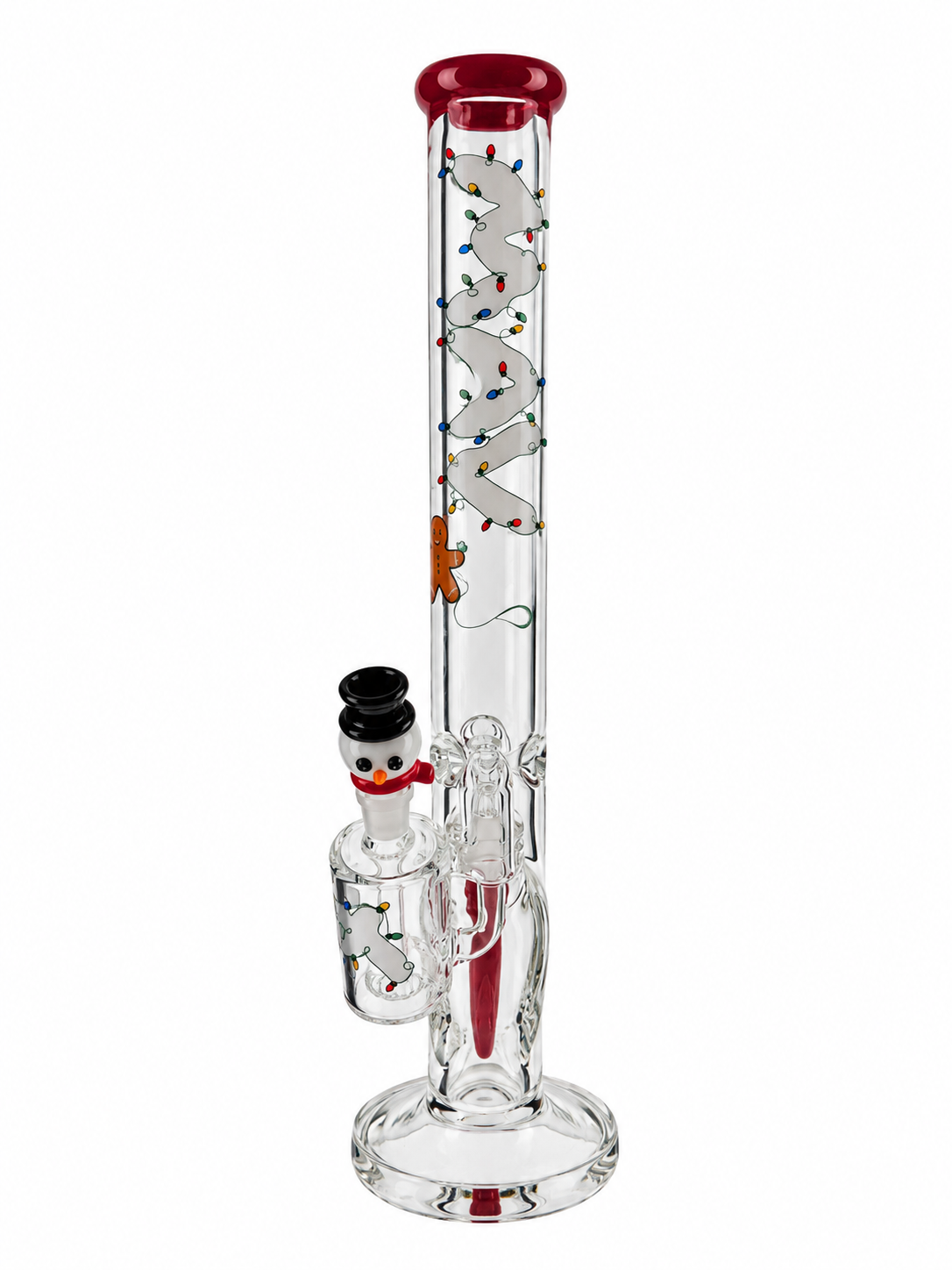 18" Mean Ginger Christmas with Snowman Bowl Combo