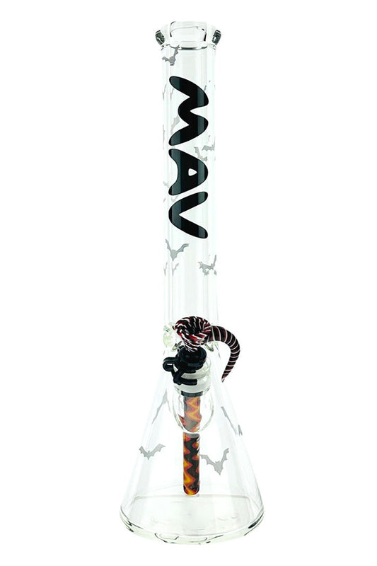 18" X 9MM ONE OF ONE All Bats are off Halloween Special Beaker Bong