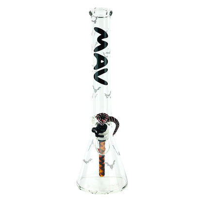 18" X 9MM ONE OF ONE All Bats are off Halloween Special Beaker Bong