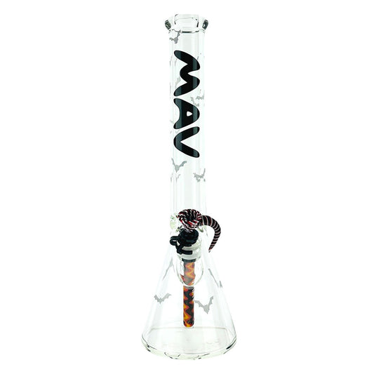18" X 9MM ONE OF ONE All Bats are off Halloween Special Beaker Bong