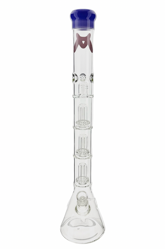 Triple UFO Beaker Bong