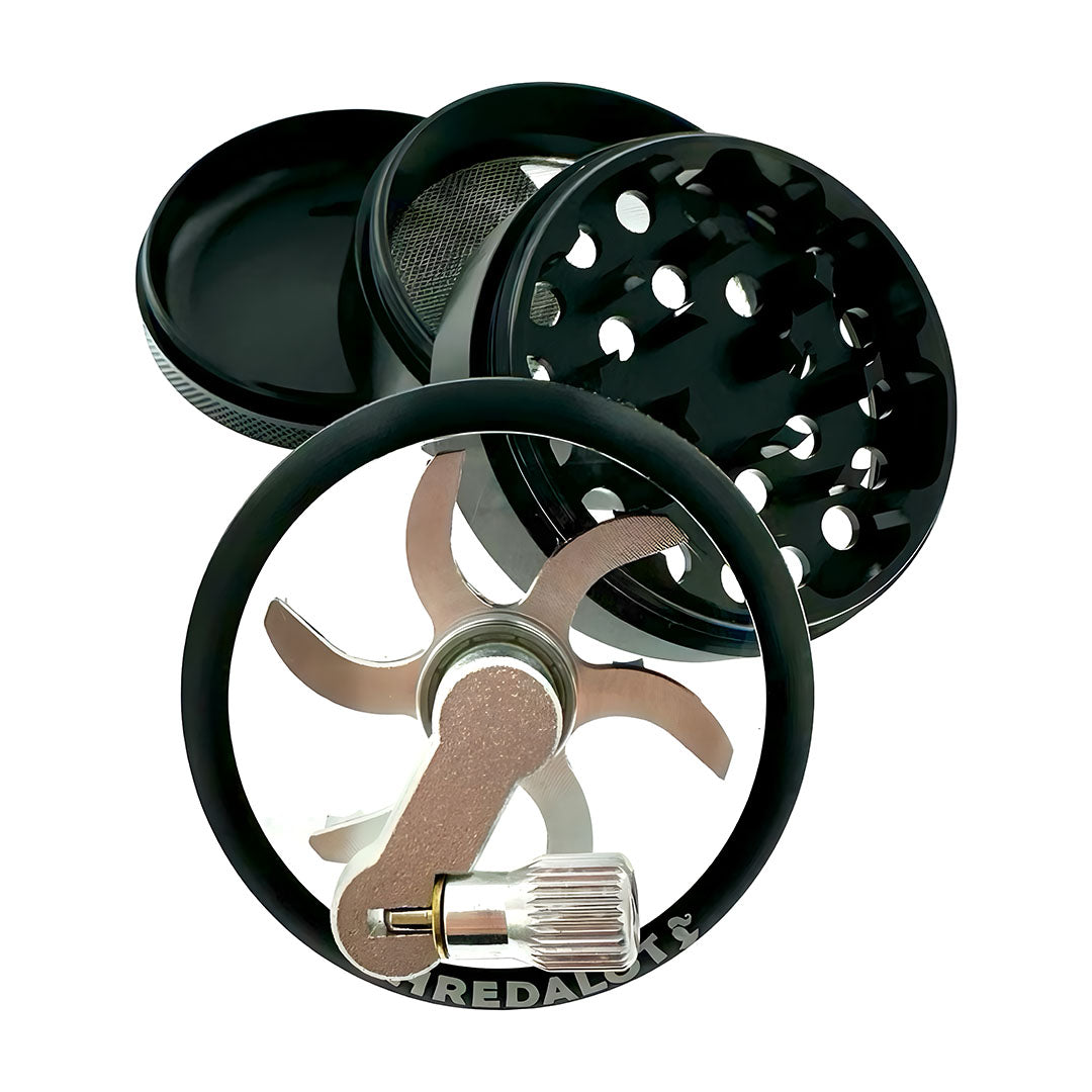Sir Shredalot Crank top 4 part  Grinder