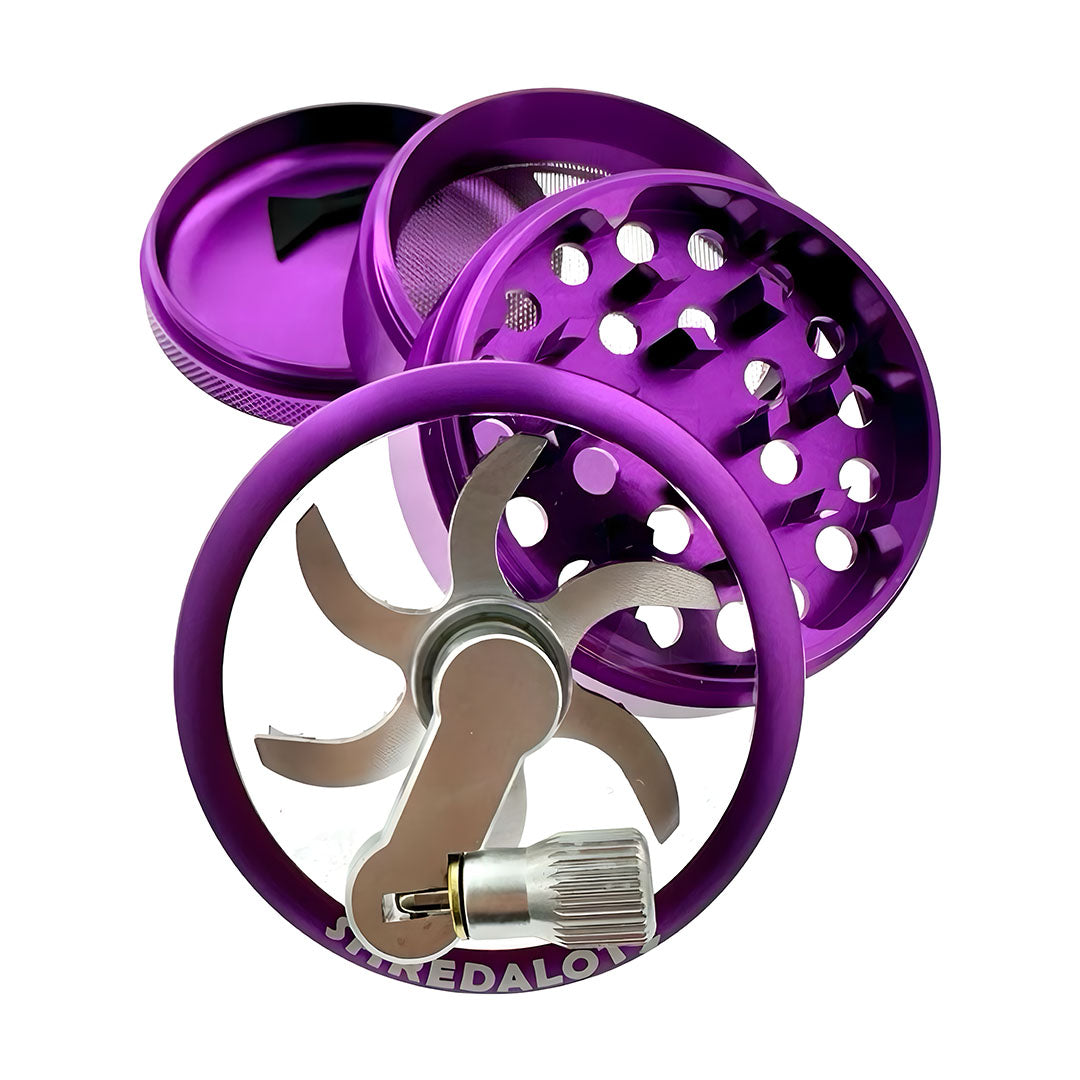 Sir Shredalot Crank top 4 part  Grinder