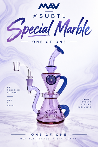 The Beverly SUBTL x BELSAR Collab Hourglass Recycler solid back opal