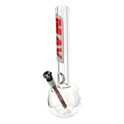 16" 9mm Old School Bubble Bottom Bong Retro Logo