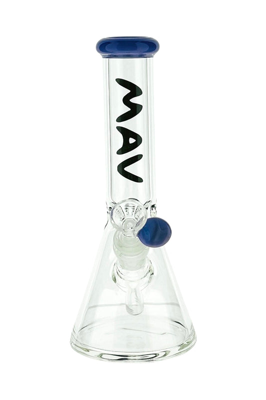 8" Color Top Mini Beaker Bong