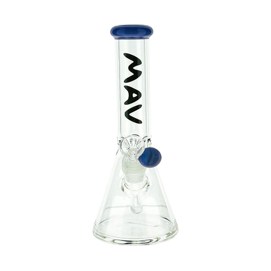 8" Color Top Mini Beaker Bong