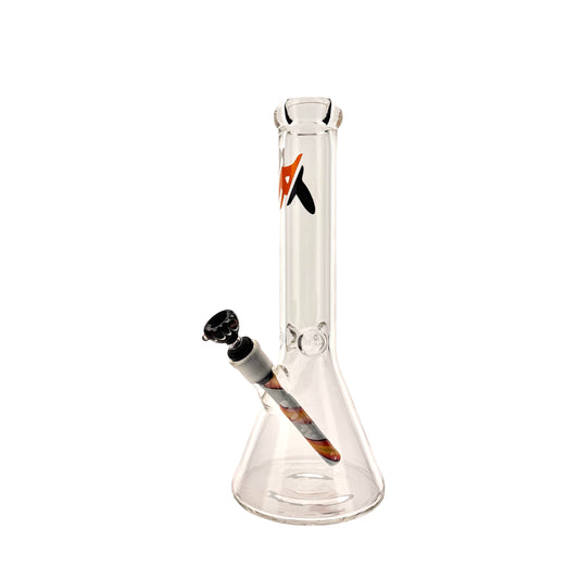 MAV racer swirly wigwag 13" Beaker Base Bong limited