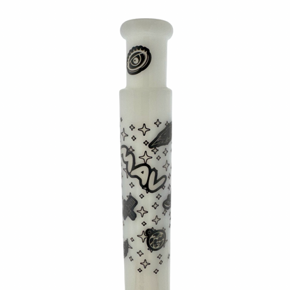 space uv galactic 18" taper top Beaker Bong 1 of 1 galactic Empire Glassworks Bowl
