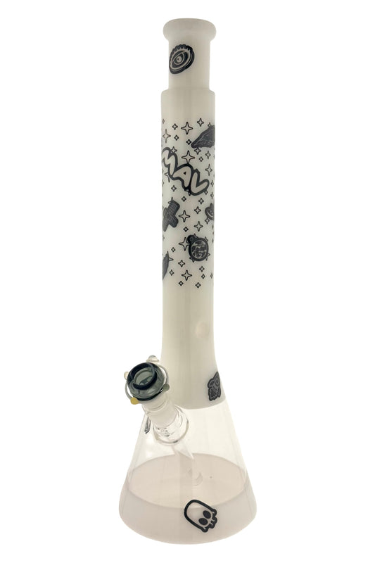 space uv galactic 18" taper top Beaker Bong 1 of 1 galactic Empire Glassworks Bowl