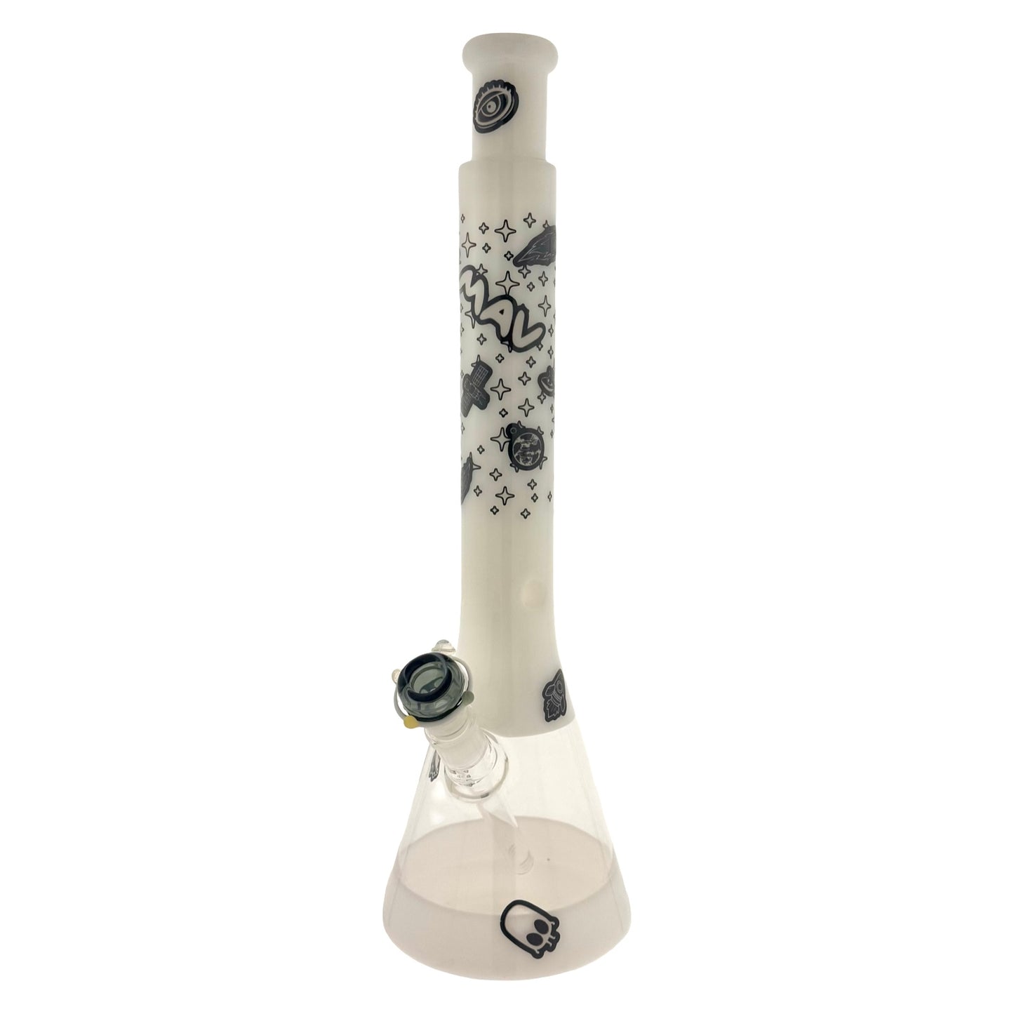 space uv galactic 18" taper top Beaker Bong 1 of 1 galactic Empire Glassworks Bowl