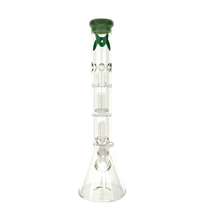 18" Double UFO Beaker Bong
