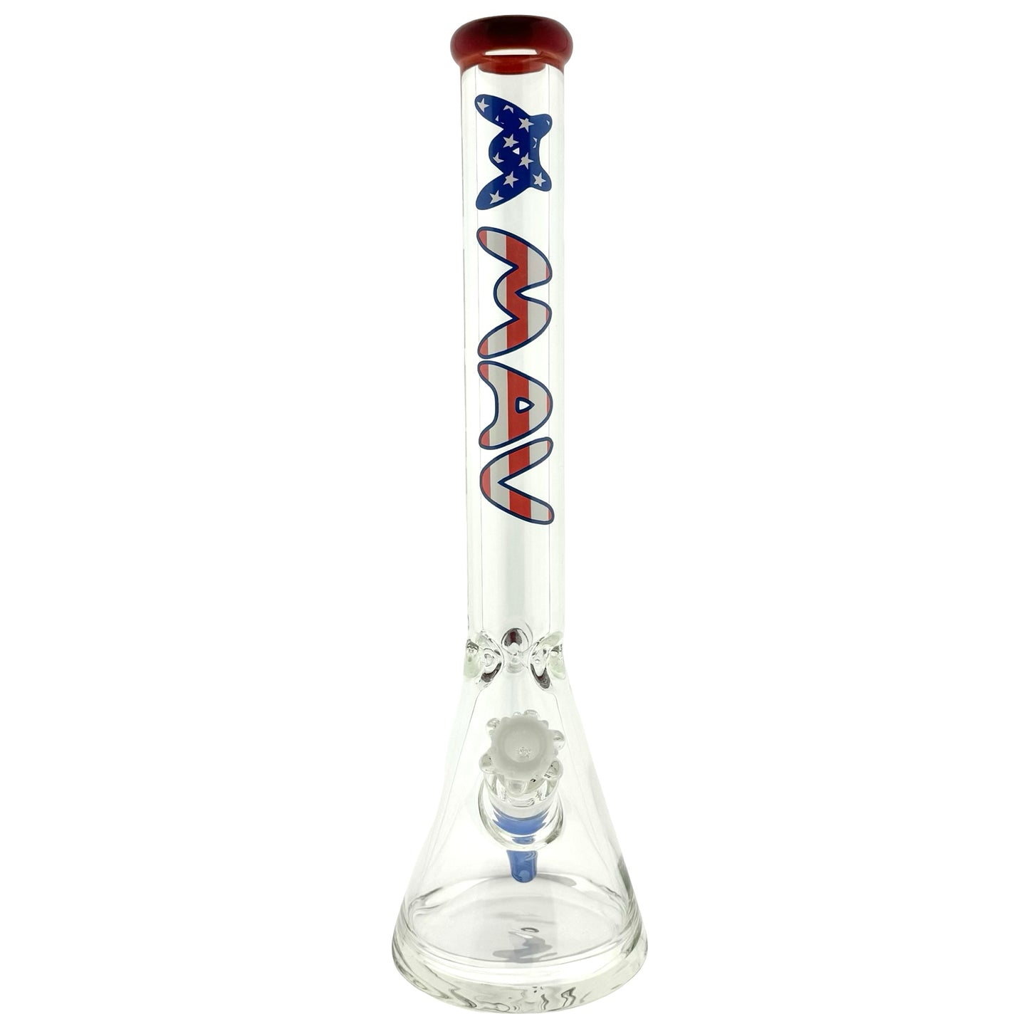 America! 18" 9mm thick beaker red lip use 250 year limited celebration edition