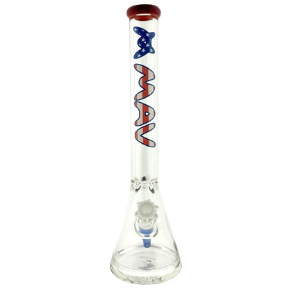 America! 18" 9mm thick beaker red lip use 250 year limited celebration edition