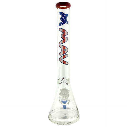 America! 18" 9mm thick beaker red lip use 250 year limited celebration edition
