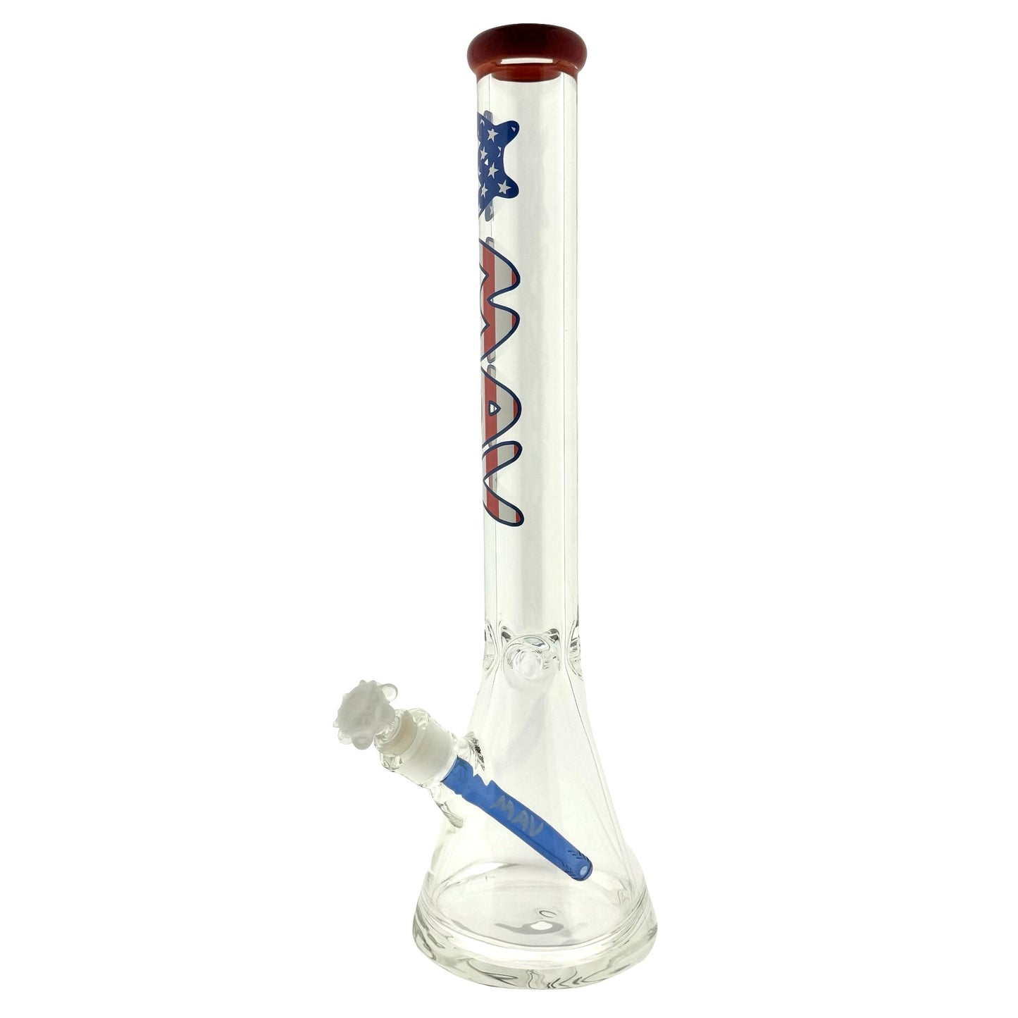 America! 18" 9mm thick beaker red lip use 250 year limited celebration edition