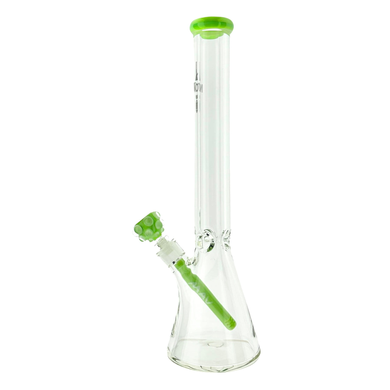 18" X 9MM Slime Beaker Bong Laser 