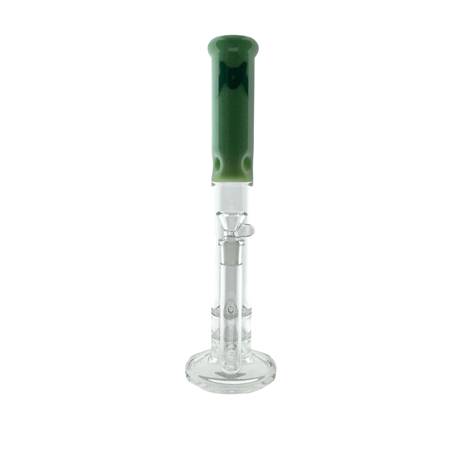 16" Double Honey Straight Tube bong