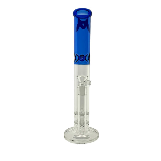 16" Double Honey Straight Tube bong