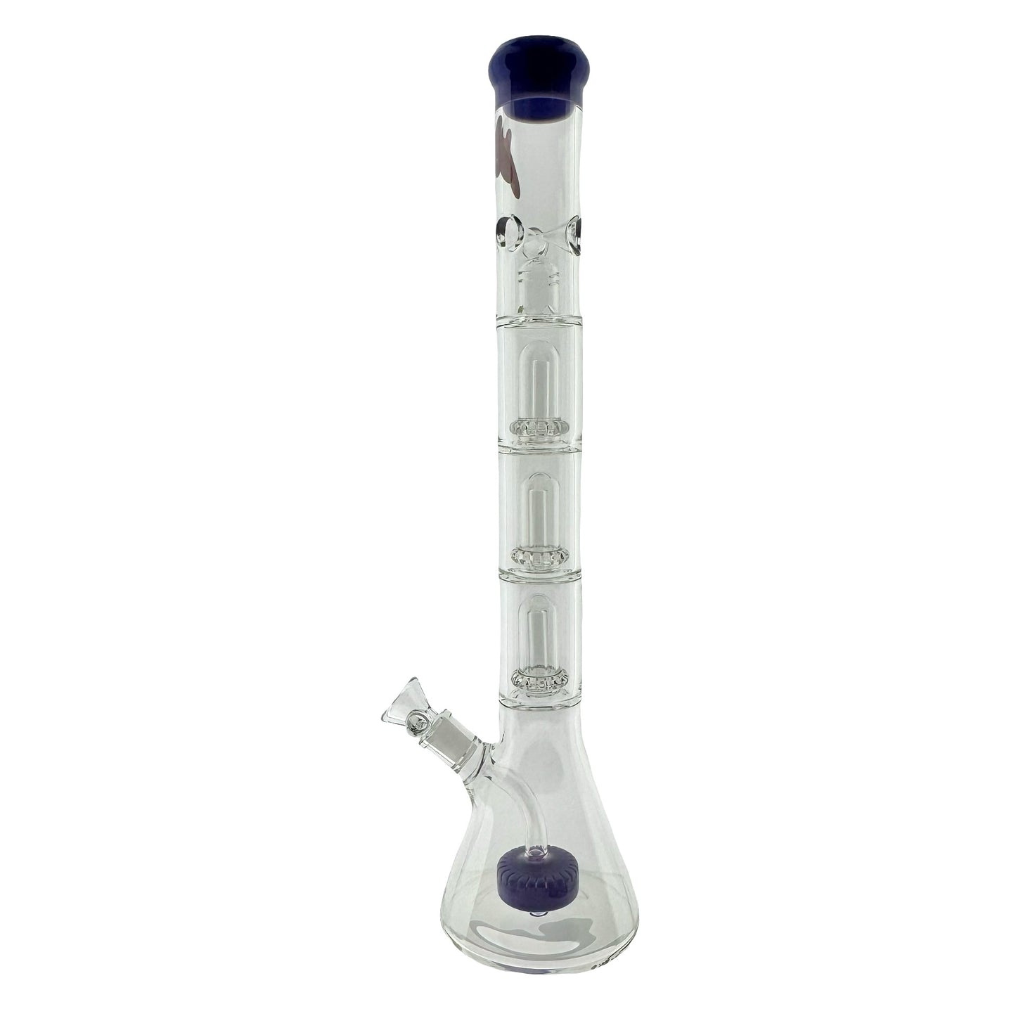 Inverted slitted puck to Triple Slitted UFO Beaker bong