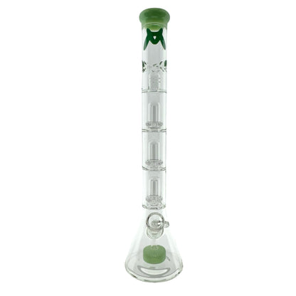 Inverted slitted puck to Triple Slitted UFO Beaker bong
