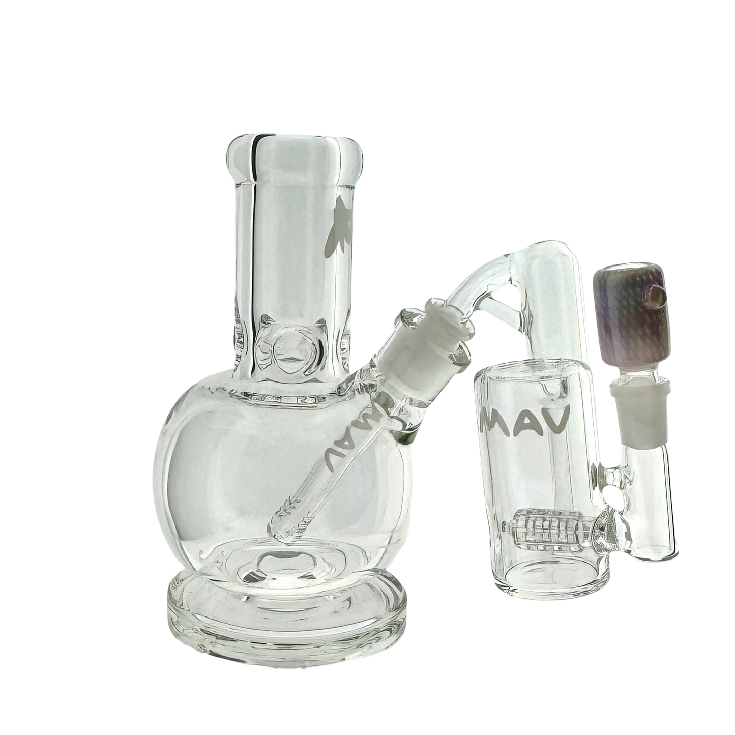8" 9mm super extra thick chubster combo ac filtration bong