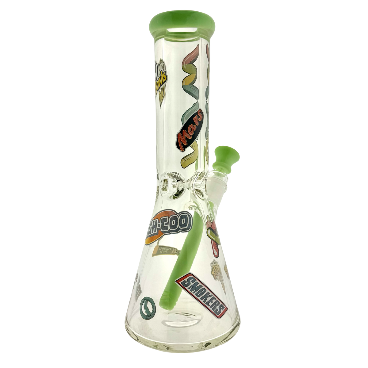 12" 9mm extra endurance beaker bong "the feeder" munchie style