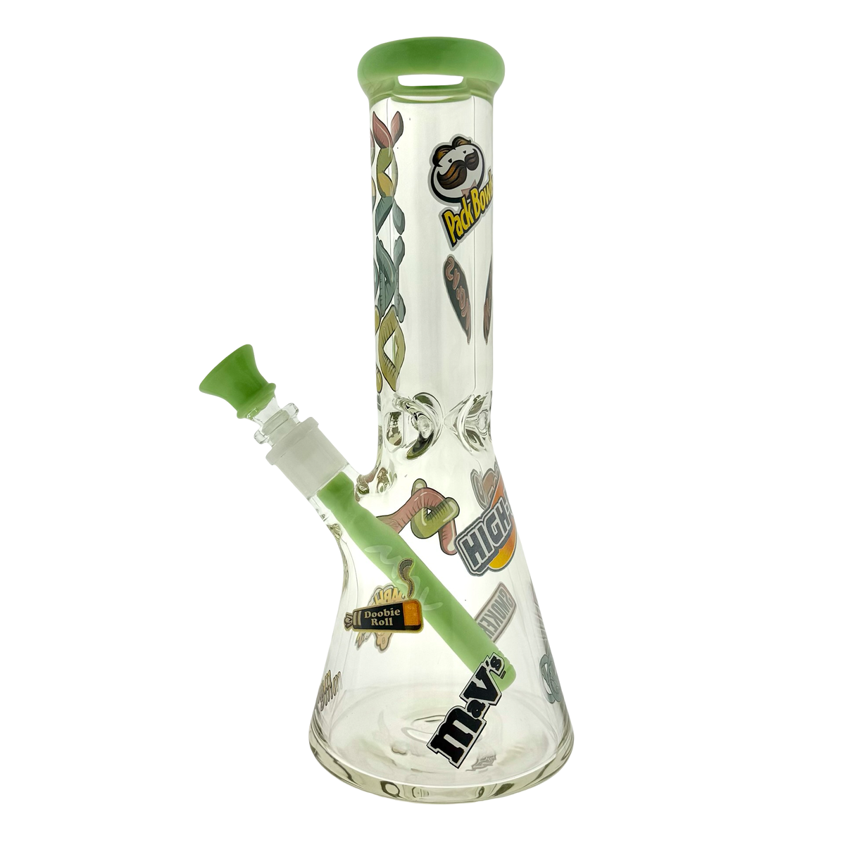 12" 9mm extra endurance beaker bong "the feeder" munchie style