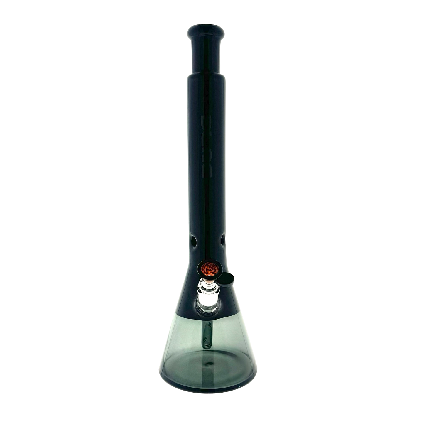 BLAC Brand Classic Flat 18" Triangular Beaker Base Bong taper top version