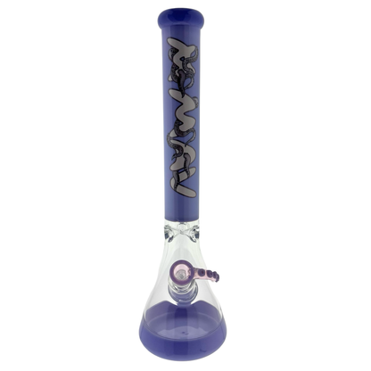 18" Classic Beaker Bong full color purple octobong Octopus