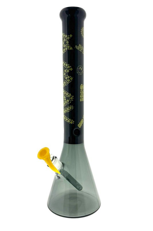 18" super positive beaker bong