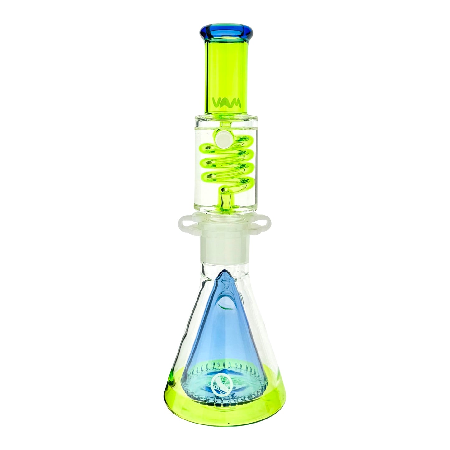 OS90 oversized Slitted Pyramid Beaker Freezable Coil System ooze